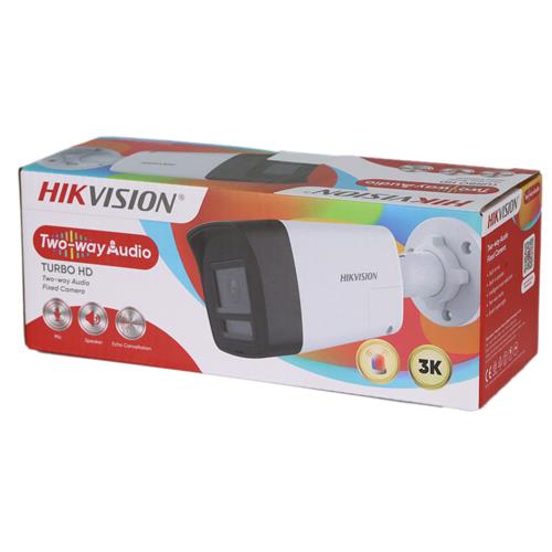 CAMARA DE VIGILANCIA TUBO 3K/IR/MICROFONO/LUZ HIBRIDA CON ALARMA ACTIVA - DIST
