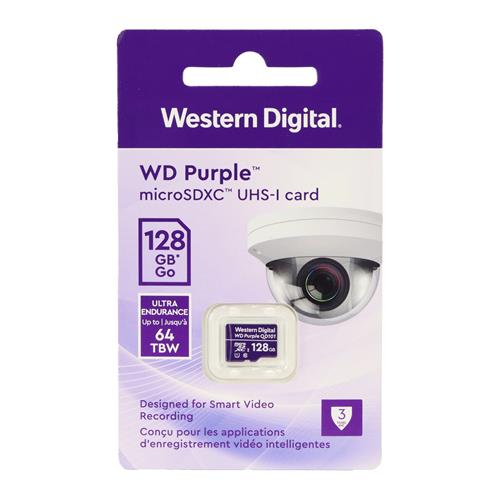 TARJETA MICRO SD 128 GB WD PURPLE - CLA