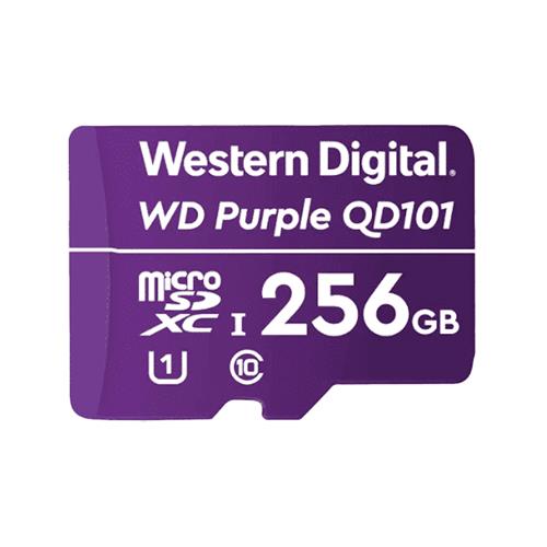 TARJETA MICRO SD 256 GB WD PURPLE - CLA