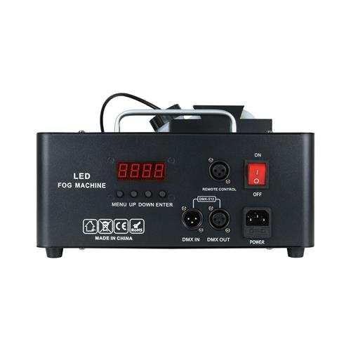 MAQUINA DE HUMO VERTICAL 1500W CON LUZ LED - DESC