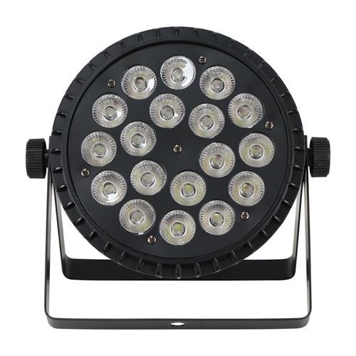 LUZ LED PAR 18X18W/6 EN 1 RGBWA+UV