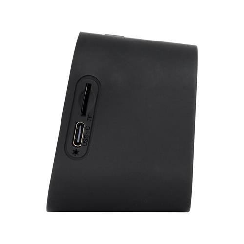 PARLANTE MP3 PORTATIL/RELOJ/ALARMA/TF/FM/BLUETOOTH NEGRO - DESC
