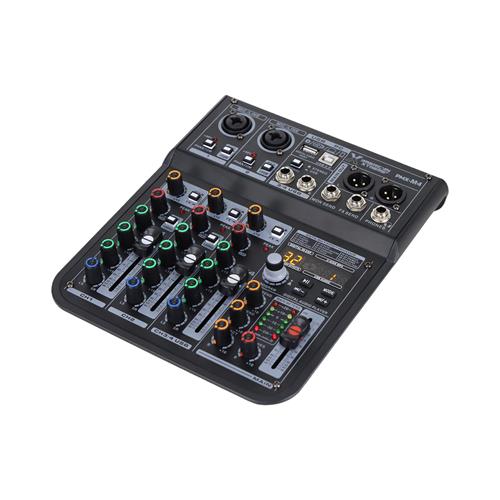 CONSOLA PASIVA 4 CANALES CON USB/BLUETOOTH/FX/PC LINK