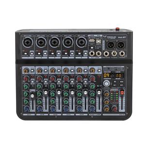 CONSOLA PASIVA 7 CANALES CON USB/BLUETOOTH/FX/PC LINK