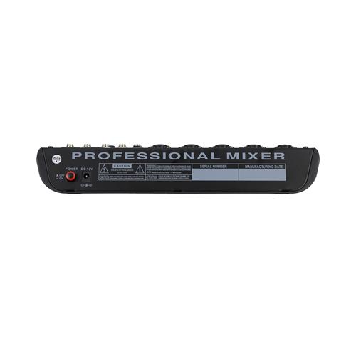 CONSOLA PASIVA 7 CANALES CON USB/BLUETOOTH/FX/PC LINK