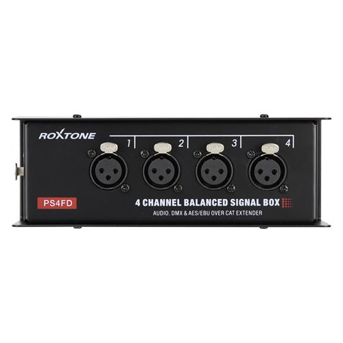ADPTADOR SPLITTER 4 JACK XLR X RJ45
