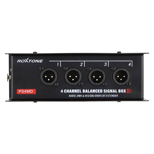 ADPTADOR SPLITTER 4 PLUG XLR X RJ45