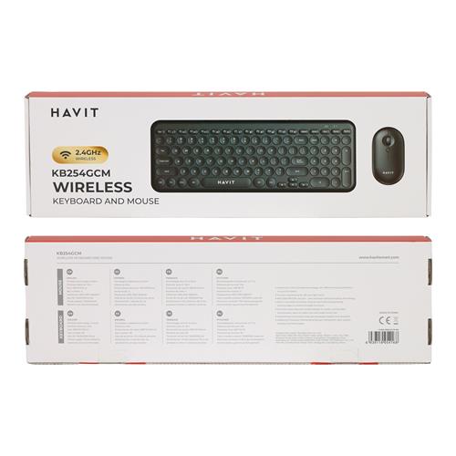 COMBO INALAMBRICO 2.4G TECLADO/MOUSE