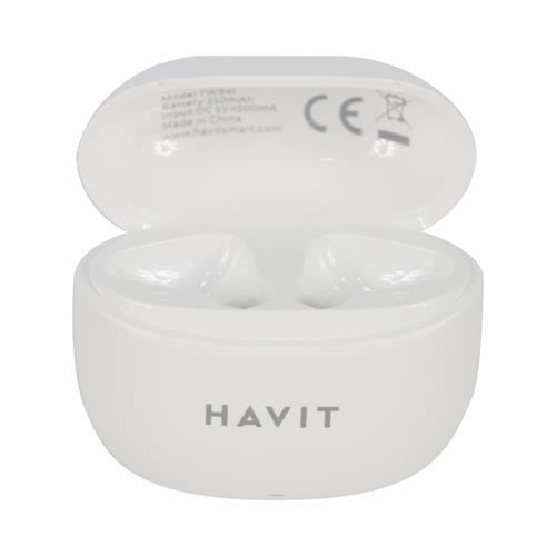 AUDIFONOS INALAMBRICOS TWS EARBUDS BLANCO