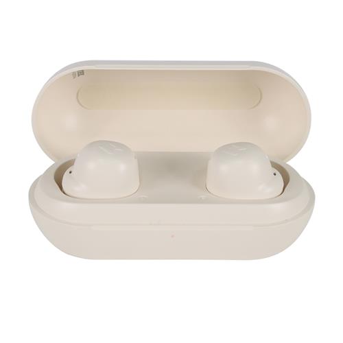 AUDIFONOS INALAMBRICOS TWS EARBUDS BEIGE