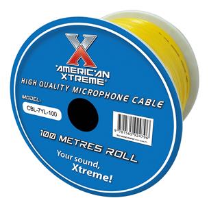 CABLE PARA MICROFONO STEREO X METRO AMARILLO