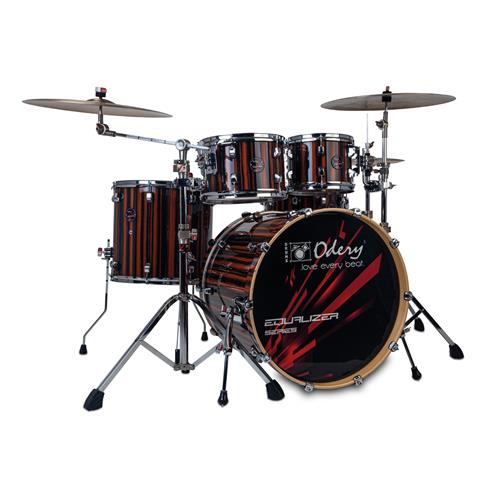 BATERIA ACUSTICA EQUALIZER 220 5PCS/HARDWARE LAQUEADO EBANO - DESC
