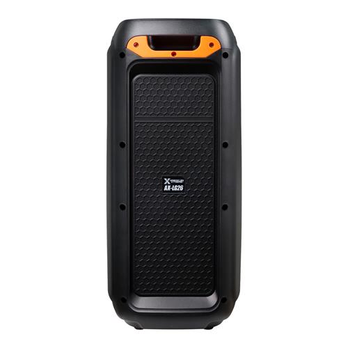 CAJA AMPLIFICADA  PORTATIL 2x6.5 PULGADAS 20000W C/LED - DESC