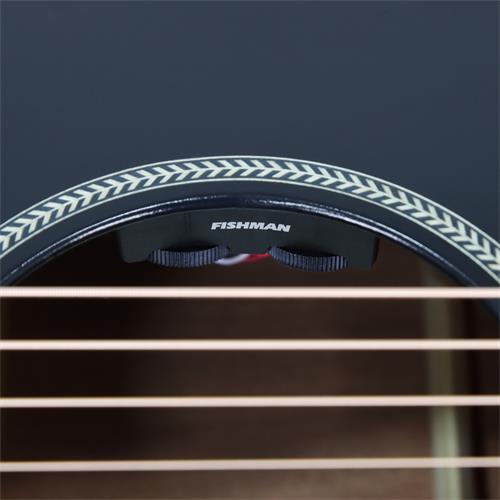 GUITARRA ELECTROACUSTICA ESSENCE NEGRO TOP SEMIBRILLANTE - DESC