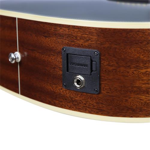 GUITARRA ELECTROACUSTICA ESSENCE NEGRO TOP SEMIBRILLANTE - DESC