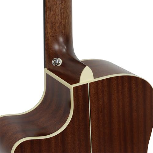 GUITARRA ELECTROACUSTICA ESSENCE NEGRO TOP SEMIBRILLANTE - DESC