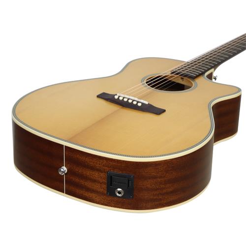 GUITARRA ELECTROACUSTICA ESSENCE NATURAL SEMIBRILLANTE - DESC