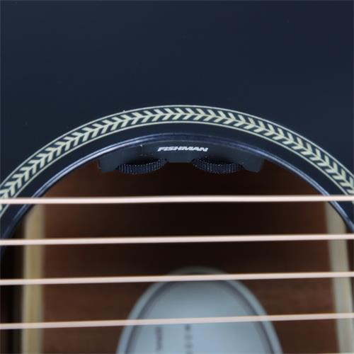 GUITARRA ELECTROACUSTICA ESSENCE NEGRO TOP SEMIBRILLANTE - DESC