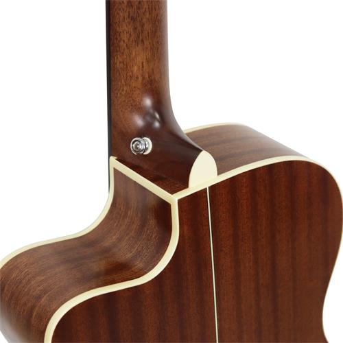 GUITARRA ELECTROACUSTICA ESSENCE NEGRO TOP SEMIBRILLANTE - DESC