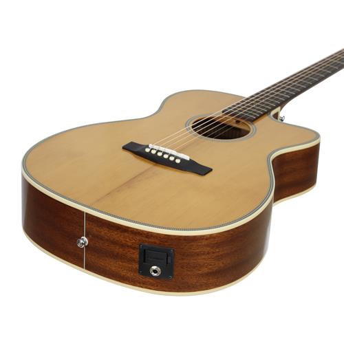GUITARRA ELECTROACUSTICA ESSENCE NATURAL SEMIBRILLANTE - DESC