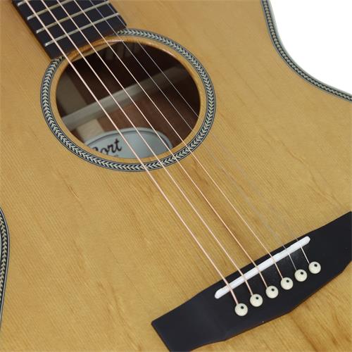 GUITARRA ELECTROACUSTICA ESSENCE NATURAL SEMIBRILLANTE - DESC