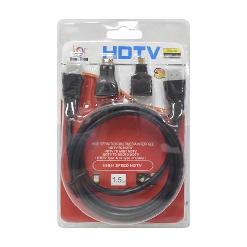 CABLE MICRO HDMI A HDMI 1.5MT