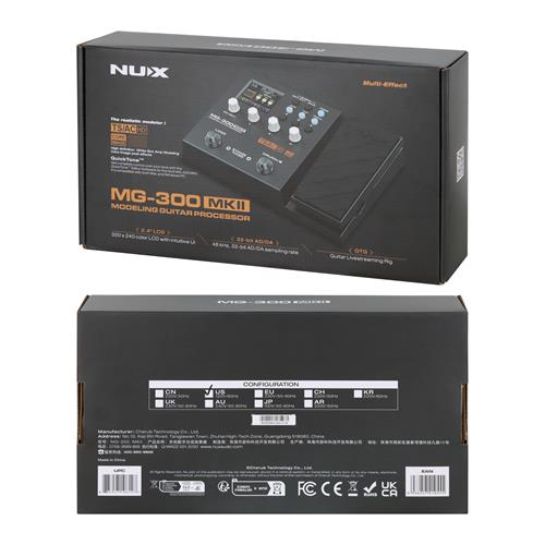 PEDAL MULTIEFECTO TSAC-HD PARA GUITARRA = MG-300 MKII