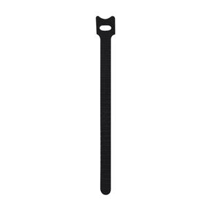 CINCHOS SUJETACABLES DE VELCRO/NEGROx10 - CLA