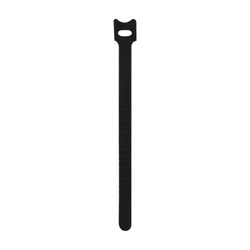 CINCHOS SUJETACABLES DE VELCRO/NEGROx10 - CLA