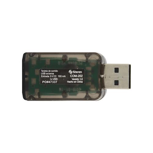 TARJETA DE SONIDO AUDIO USB EXTERNA - CLA