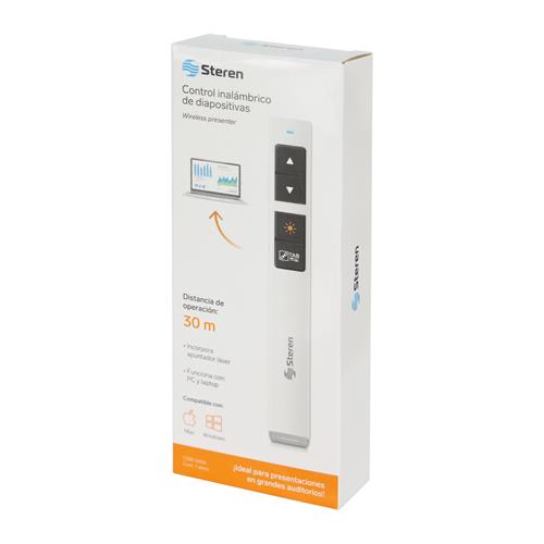 APUNTADOR LASER PARA DIAPOSITIVAS NANO RECEPTOR MAGNETICO - CLA