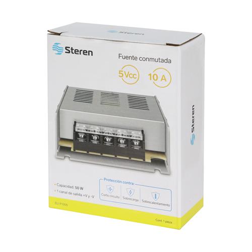 FUENTE CONMUTADA 1CH/50W/5V/10A - CLA