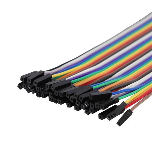 CABLE PARA PROTOBOARD HEMBRA A HEMBRA 20CM - CLA