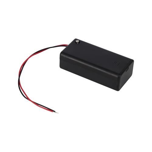 PORTA BATERIA 9V C/TAPA - CLA