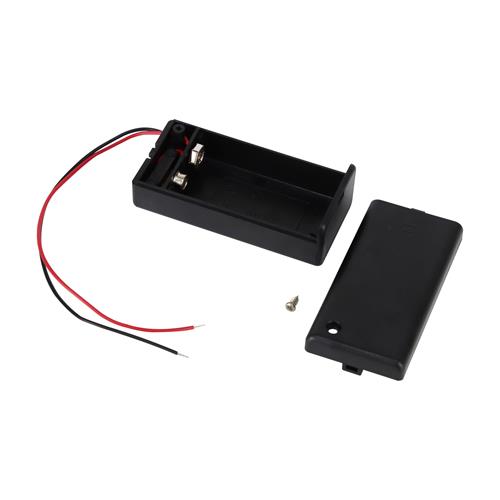 PORTA BATERIA 9V C/TAPA - CLA