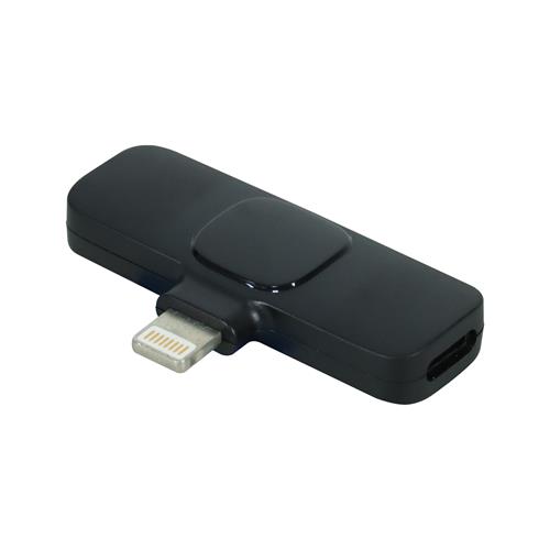 MICROFONO SOLAPA INALAMBRICO DOBLE PARA IPHONE