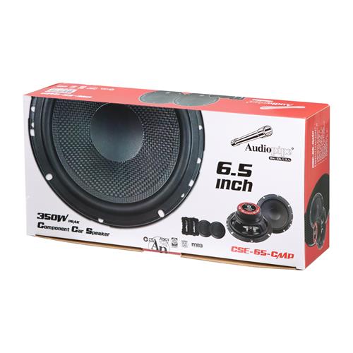 PARLANTE COMPONENTE 6.5 PULGADAS 350W/2 VIAS PARA CARRO - DESC