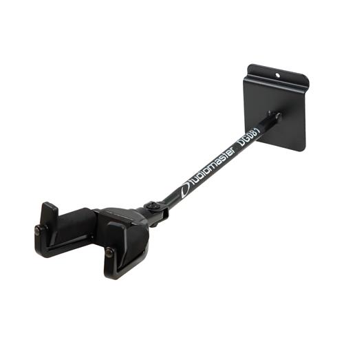 SOPORTE PARA GUITARRA CON SEGURO PARA PARED RANURADA BRAZO LARGO - DESC