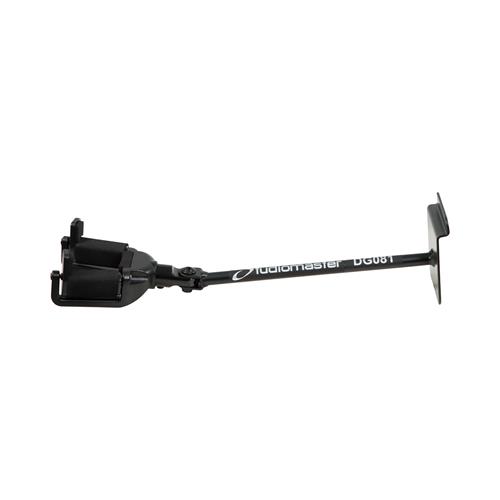 SOPORTE PARA GUITARRA CON SEGURO PARA PARED RANURADA BRAZO LARGO - DESC