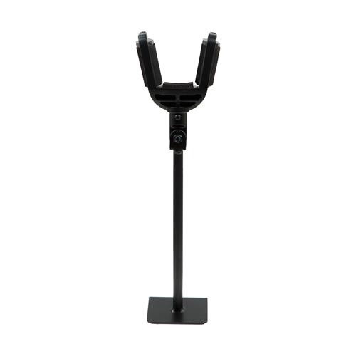 SOPORTE PARA GUITARRA CON SEGURO PARA PARED RANURADA BRAZO LARGO - DESC