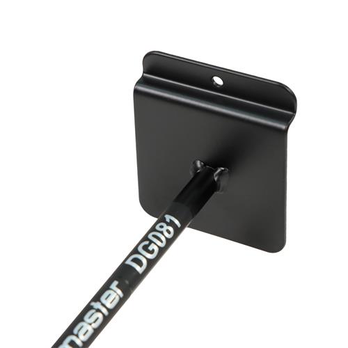 SOPORTE PARA GUITARRA CON SEGURO PARA PARED RANURADA BRAZO LARGO - DESC