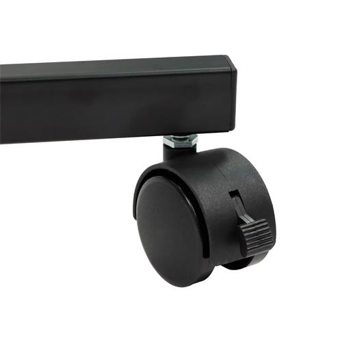PEDESTAL T CON SOPORTE PARA LAPTOP/CONTROLADOR/PROYECTOR CON RUEDAS - DESC