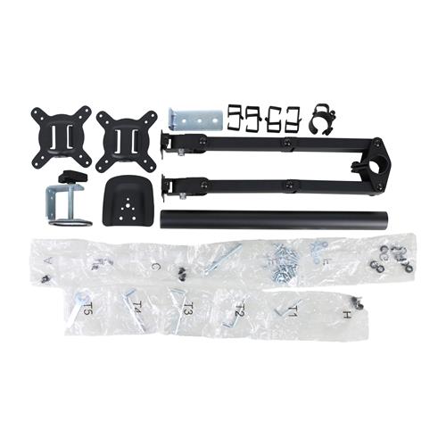 SOPORTE PARA MONITOR DOBLE 13-32 PULGADAS/19.8 LBS