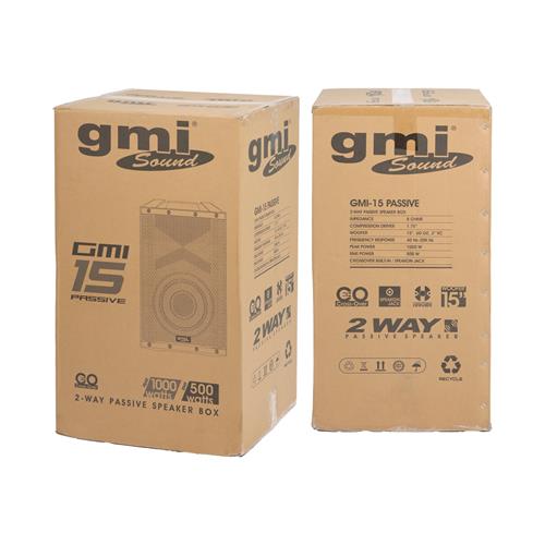 CAJA PASIVA 15 PULGADAS 1000W 8 OHM PLASTICA
