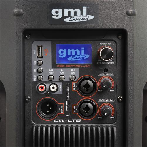 CAJA ACTIVA LITE SERIES CON USB/DSP/BT 8 PULGADAS 200W