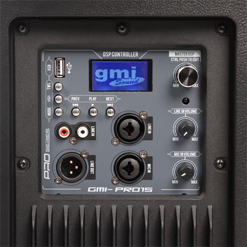 CAJA ACTIVA PRO SERIES CON USB/DSP/BT 15 PULGADAS 800W
