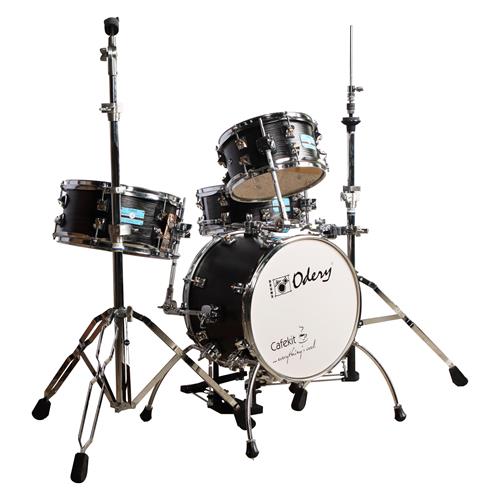 BATERIA ACUSTICA CAFEKIT 4PCS/HARDWARE CENIZA NEGRA - DESC