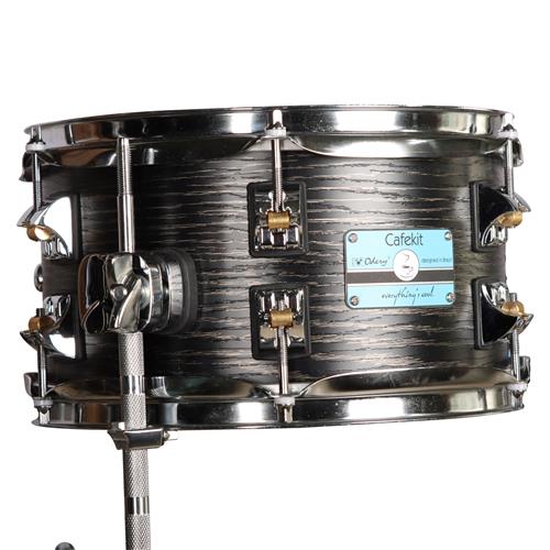 BATERIA ACUSTICA CAFEKIT 4PCS/HARDWARE CENIZA NEGRA - DESC