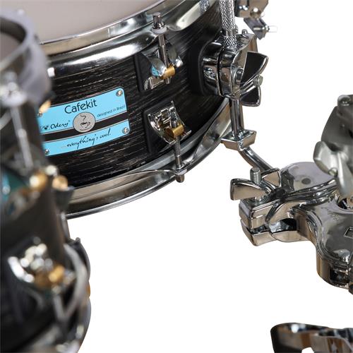 BATERIA ACUSTICA CAFEKIT 4PCS/HARDWARE CENIZA NEGRA - DESC