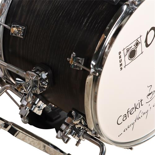 BATERIA ACUSTICA CAFEKIT 4PCS/HARDWARE CENIZA NEGRA - DESC